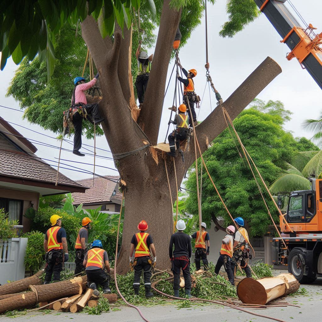 Professional Large Tree Removal Services In Hull Massachusetts